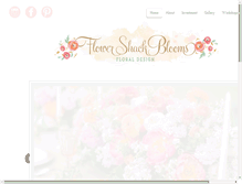 Tablet Screenshot of flowershackblooms.com